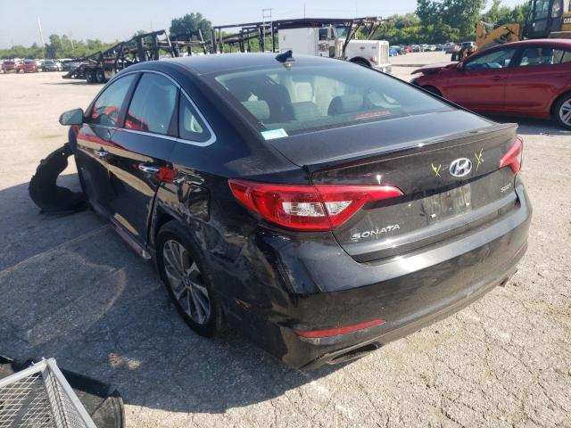 Photo 3 from auction – 2017 HYUNDAI SONATA SPO with VIN 5NPE34AF4HH552820