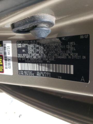 Photo 10 from auction – 2007 TOYOTA SIENNA with VIN 5TDZK23C97S079890