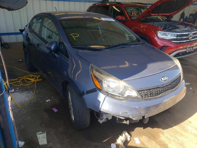 KIA RIO LX 2016 with VIN KNADM4A33G6558239 - Photo from auction