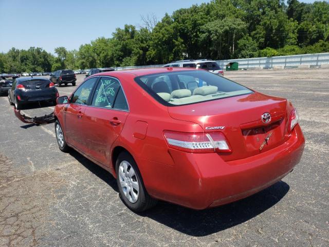 Photo 3 from auction – 2011 TOYOTA CAMRY BASE with VIN 4T1BF3EKXBU620865