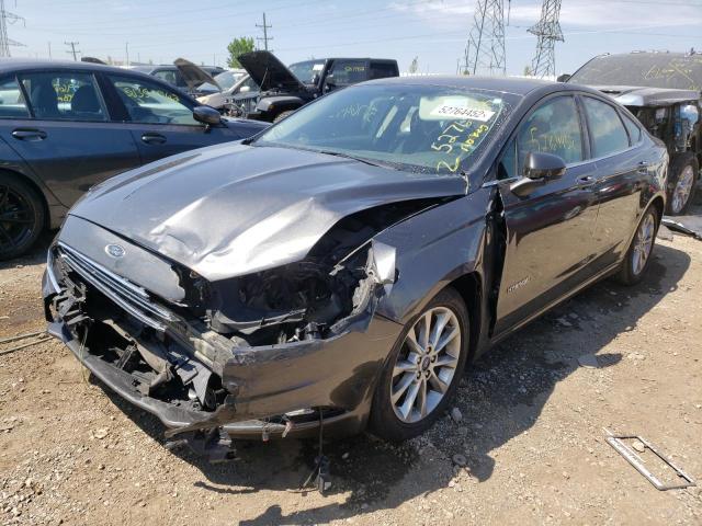 Photo 2 from auction – 2017 FORD FUSION SE with VIN 3FA6P0LU7HR138639