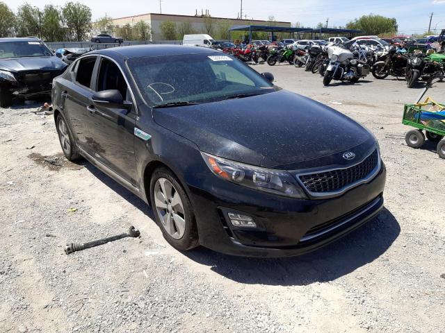 KIA OPTIMA HYB 2016 with VIN KNAGN4AD3G5099304 - Photo from auction