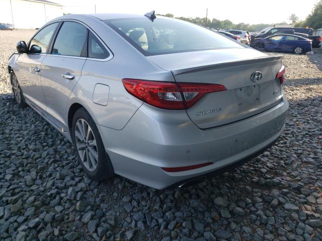 Photo 3 from auction – 2017 HYUNDAI SONATA SPO with VIN 5NPE34AF6HH453500
