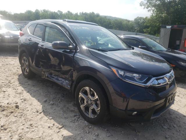HONDA CR-V EXL 2017 with VIN 5J6RW2H85HL032877 - Photo from auction