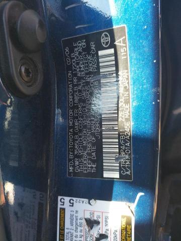 Photo 10 from auction – 2006 TOYOTA COROLLA CE with VIN JTDBR32E560073818