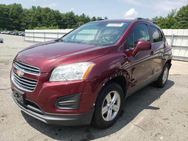Photo 2 from auction – 2016 CHEVROLET TRAX 1LT with VIN 3GNCJPSB0GL240297