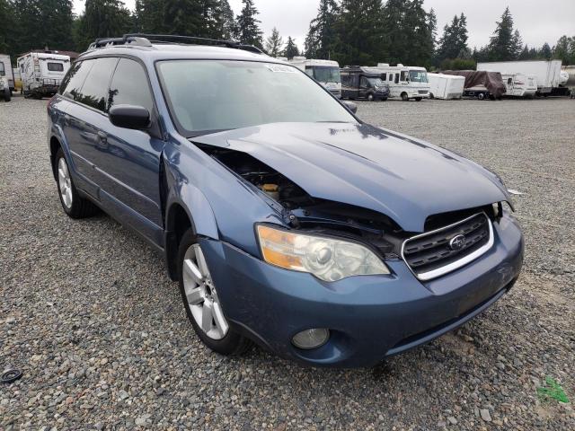 SUBARU LEGACY OUT 2006 with VIN 4S4BP61C667355136 - Photo from auction