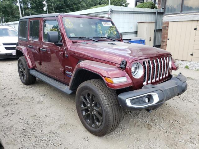 Photo 1 from auction – 2021 JEEP WRANGLER U with VIN 1C4JJXP66MW738666