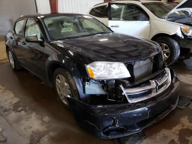 DODGE AVENGER SE 2013 with VIN 1C3CDZAB8DN653811 - Photo from auction