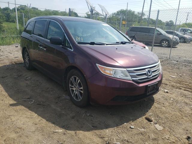 HONDA ODYSSEY EX 2011 with VIN 5FNRL5H68BB046586 - Photo from auction