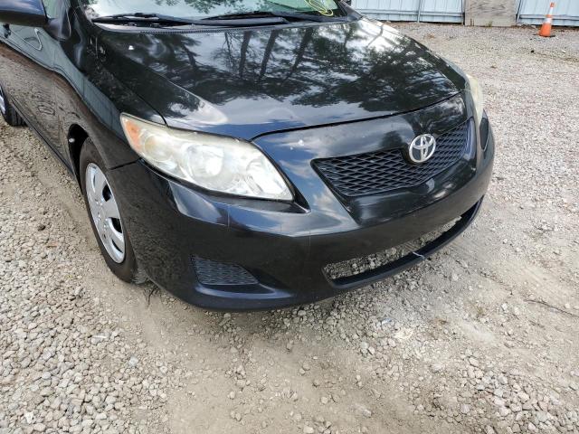 Photo 9 from auction – 2009 TOYOTA COROLLA BA with VIN JTDBL40E799028485