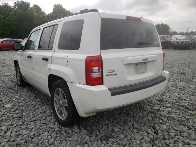 Photo 3 from auction – 2007 JEEP PATRIOT SP with VIN 1J8FF28W77D345678