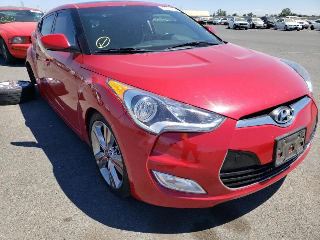 HYUNDAI VELOSTER 2017 with VIN KMHTC6AD4HU316347 - Photo from auction