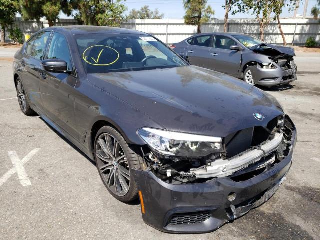 BMW 540 I 2019 with VIN WBAJE5C52KWE66166 - Photo from auction