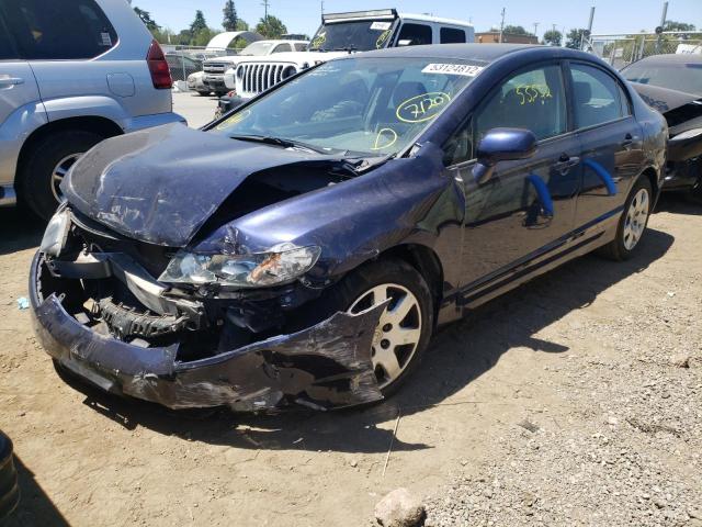 Photo 2 from auction – 2010 HONDA CIVIC LX with VIN 2HGFA1F53AH533586