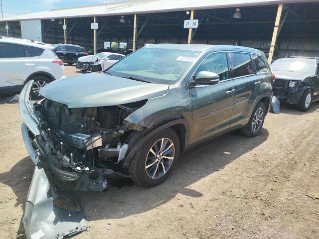 Photo 2 from auction – 2018 TOYOTA HIGHLANDER with VIN 5TDKZRFHXJS247766