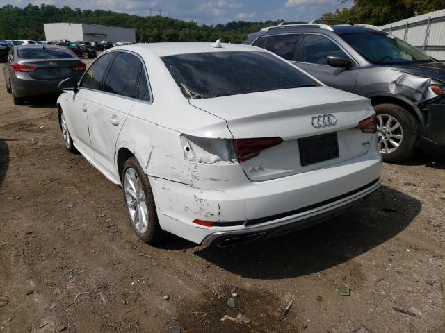 Photo 3 from auction – 2019 AUDI A4 PREMIUM with VIN WAUDNAF45KN015891