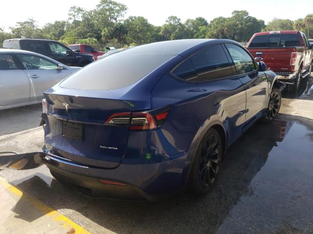 Photo 4 from auction – 2022 TESLA MODEL Y with VIN 7SAYGDEE5NF329573