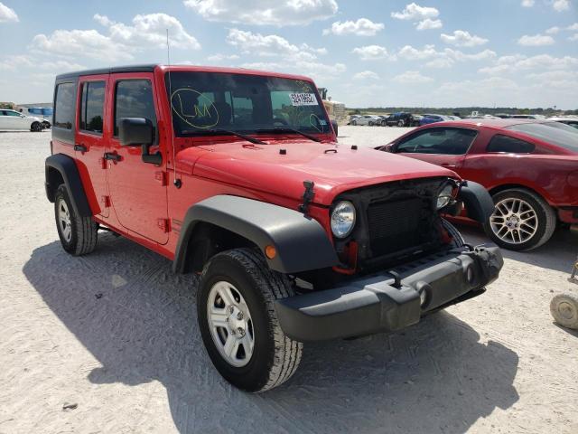 JEEP WRANGLER U 2016 with VIN 1C4BJWDG6GL170324 - Photo from auction