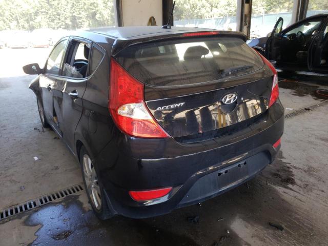 Photo 3 from auction – 2012 HYUNDAI ACCENT GLS with VIN KMHCU5AE1CU034336
