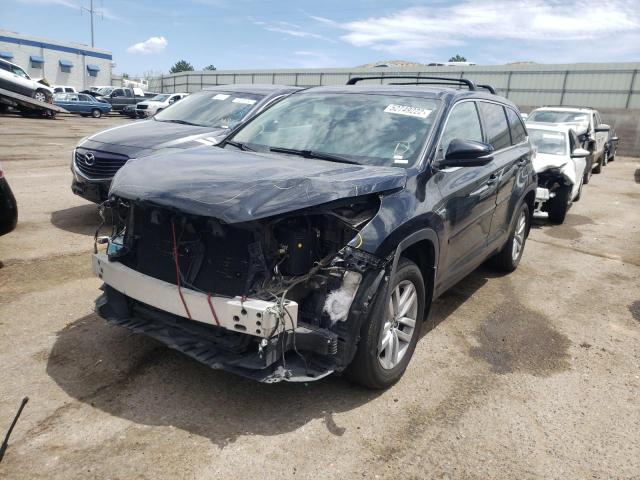 Photo 2 from auction – 2016 TOYOTA HIGHLANDER with VIN 5TDBKRFH0GS257459