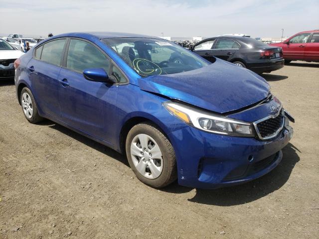 KIA FORTE LX 2017 with VIN 3KPFK4A77HE063946 - Photo from auction