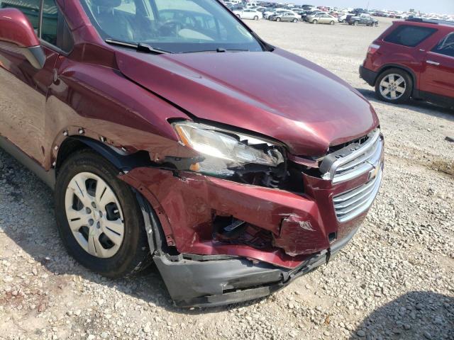 Photo 9 from auction – 2016 CHEVROLET TRAX LS with VIN 3GNCJKSB0GL115917