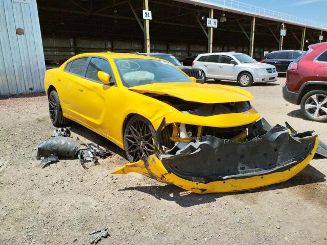 DODGE CHARGER SX 2018 with VIN 2C3CDXHG8JH128757 - Photo from auction