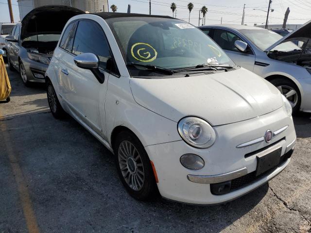 FIAT 500 LOUNGE 2013 with VIN 3C3CFFER9DT574650 - Photo from auction