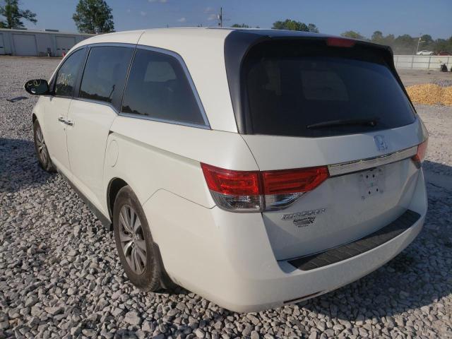 Photo 3 from auction – 2017 HONDA ODYSSEY EX with VIN 5FNRL5H64HB017756
