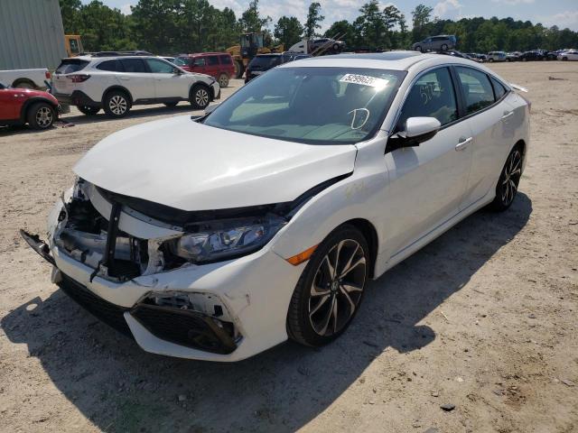 Photo 2 from auction – 2019 HONDA CIVIC SI with VIN 2HGFC1E59KH701048