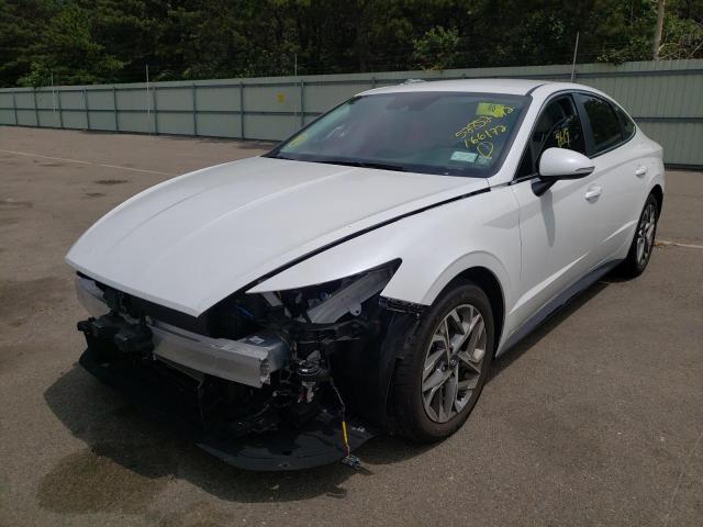 Photo 2 from auction – 2021 HYUNDAI SONATA SEL with VIN KMHL64JA4MA166172