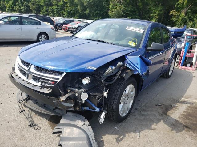 Photo 2 from auction – 2014 DODGE AVENGER SE with VIN 1C3CDZAB0EN200347