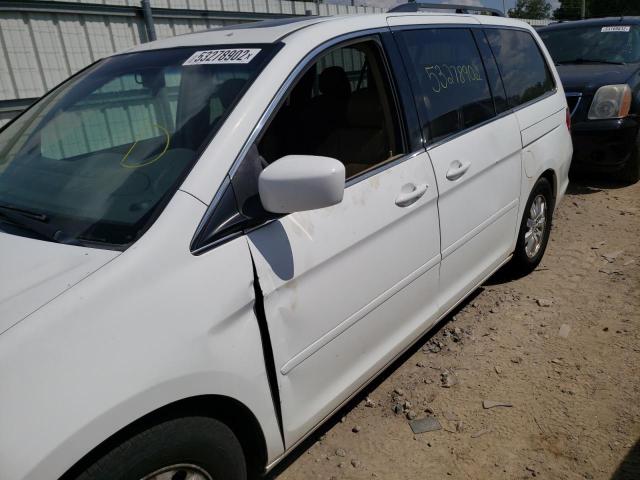 Photo 9 from auction – 2008 HONDA ODYSSEY EX with VIN 5FNRL38608B091227