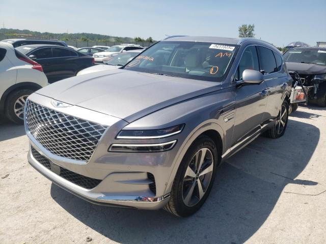 Photo 2 from auction – 2022 GENESIS GV80 BASE with VIN KMUHCESC2NU080302
