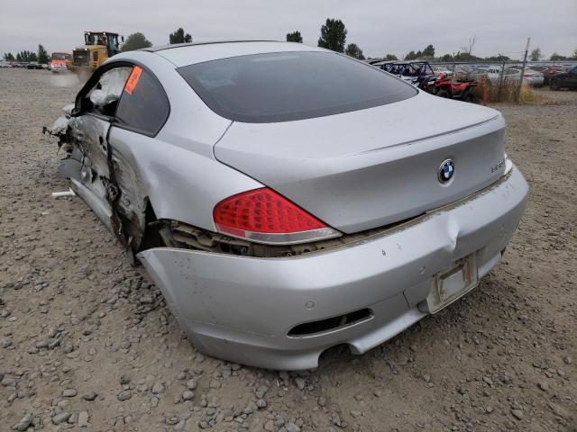 Photo 3 from auction – 2006 BMW 650 I with VIN WBAEH13416CR49225