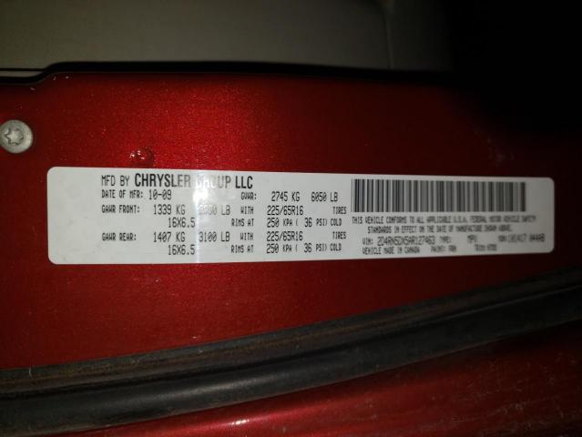 Photo 10 from auction – 2010 DODGE GRAND CARA with VIN 2D4RN5DX5AR127463