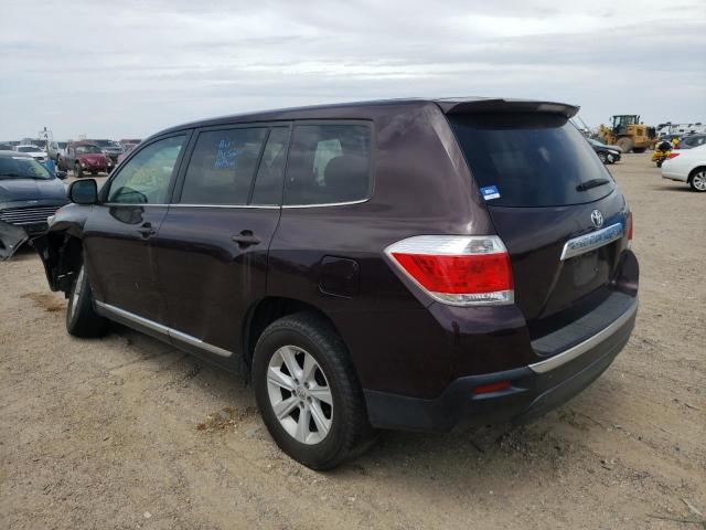 Photo 3 from auction – 2013 TOYOTA HIGHLANDER with VIN 5TDZK3EH5DS106366