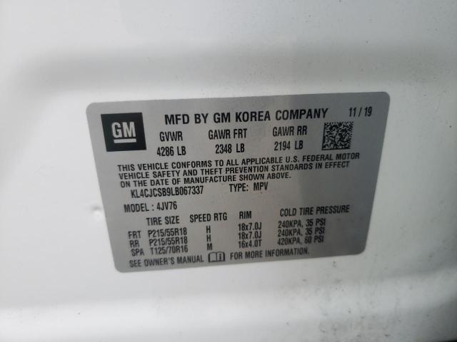 Photo 10 from auction – 2020 BUICK ENCORE ESS with VIN KL4CJCSB9LB067337