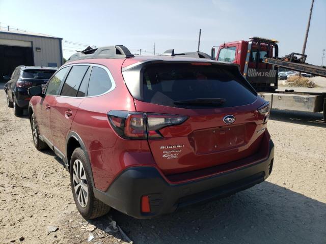 Photo 3 from auction – 2020 SUBARU OUTBACK PR with VIN 4S4BTACC5L3121889