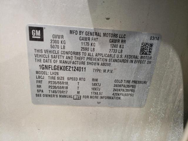 Photo 10 from auction – 2017 CHEVROLET EQUINOX LT with VIN 1GNFLGEK0EZ124011