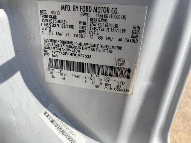 Photo 10 from auction – 2013 FORD F250 SUPER with VIN 1FT7X2BT4DEA97533