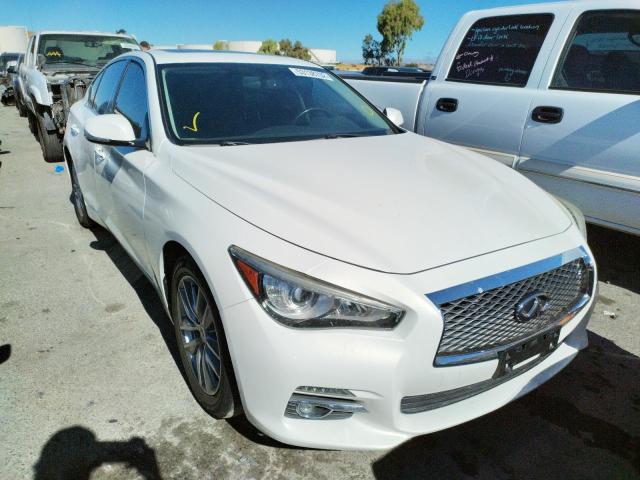 INFINITI Q50 2015 with VIN JN1BV7AP4FM338925 - Photo from auction