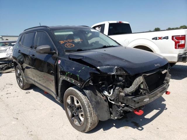 JEEP COMPASS TR 2018 with VIN 3C4NJDDBXJT345420 - Photo from auction