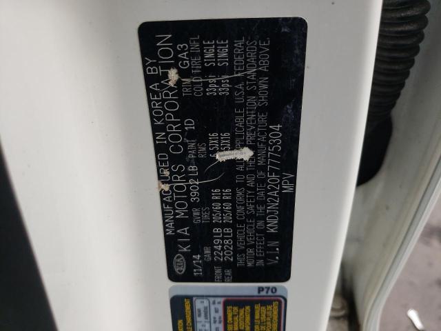 Photo 10 from auction – 2015 KIA SOUL with VIN KNDJN2A20F7775304