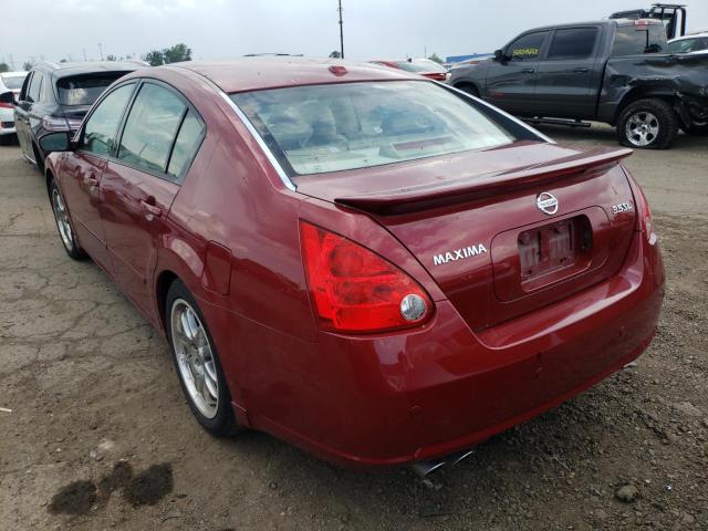 Photo 3 from auction – 2008 NISSAN MAXIMA SE with VIN 1N4BA41E58C808299