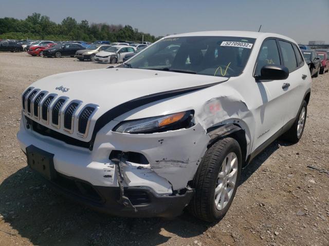 Photo 2 from auction – 2015 JEEP CHEROKEE S with VIN 1C4PJLAB6FW596363