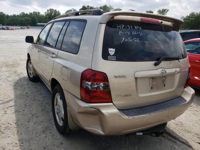 Photo 3 from auction – 2004 TOYOTA HIGHLANDER with VIN JTEEP21A740058757