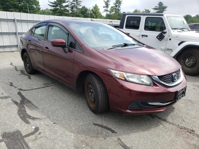 HONDA CIVIC LX 2015 with VIN 19XFB2F57FE212512 - Photo from auction