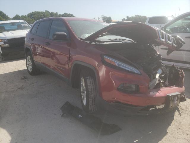 JEEP CHEROKEE S 2015 with VIN 1C4PJMAB8FW564519 - Photo from auction